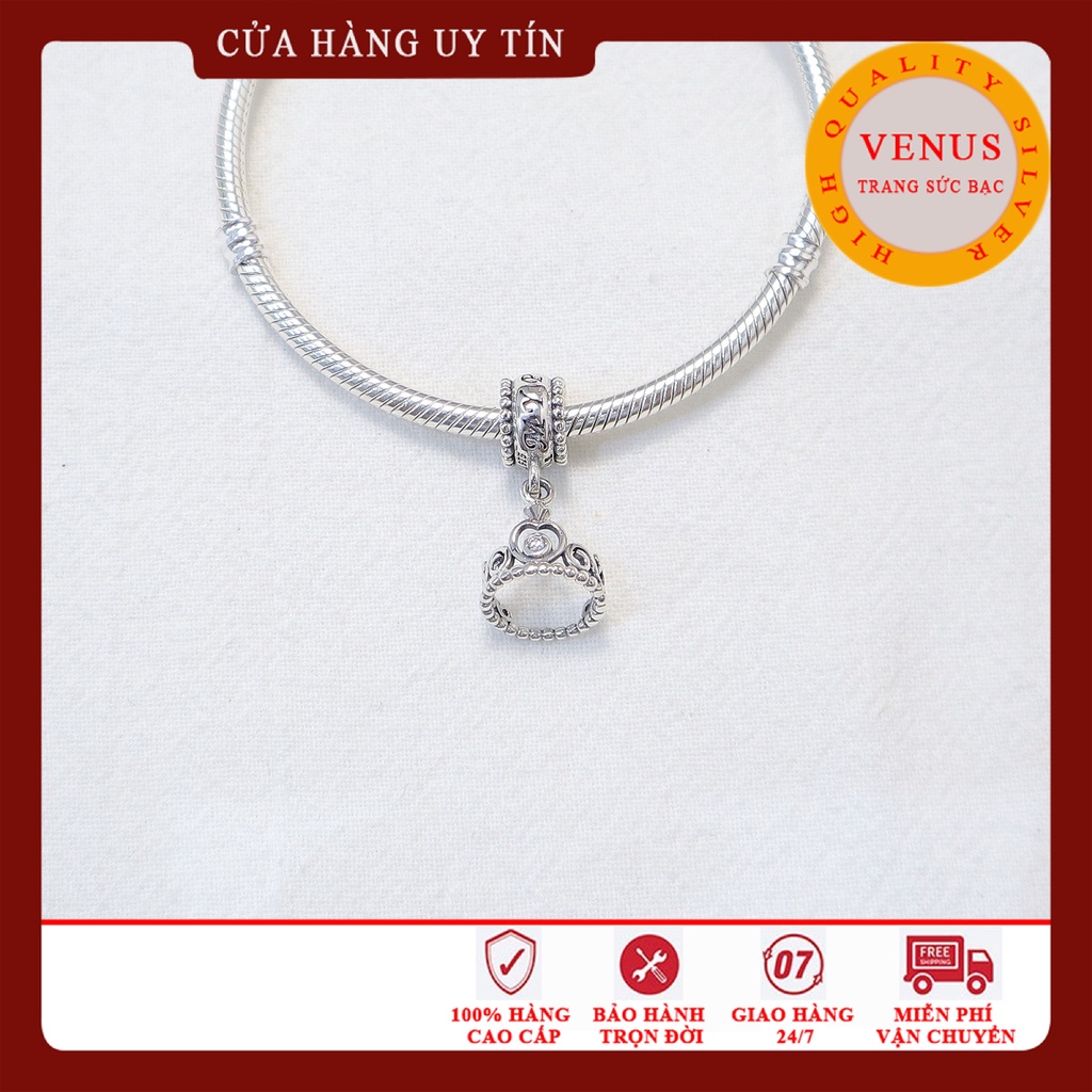 Charm treo vương miện S925 ALE- Mã sản phẩm VENUSCT222