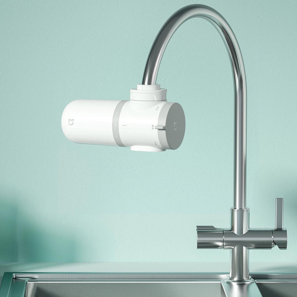 Máy lọc nước tại vòi Xiaomi Mijia MUL11 tặng kèm 3 lõi lọc - Đầu lọc nước Xiaomi siêu sạch bảo vệ sức khỏe gia đình