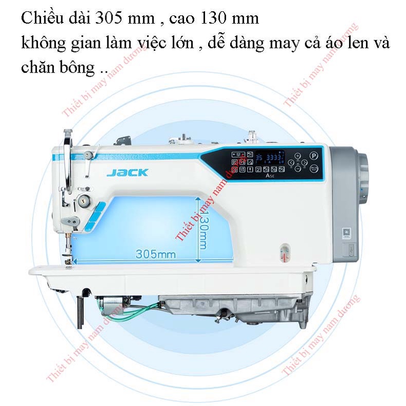 Máy may 1 kim điện tử JACK A5-E