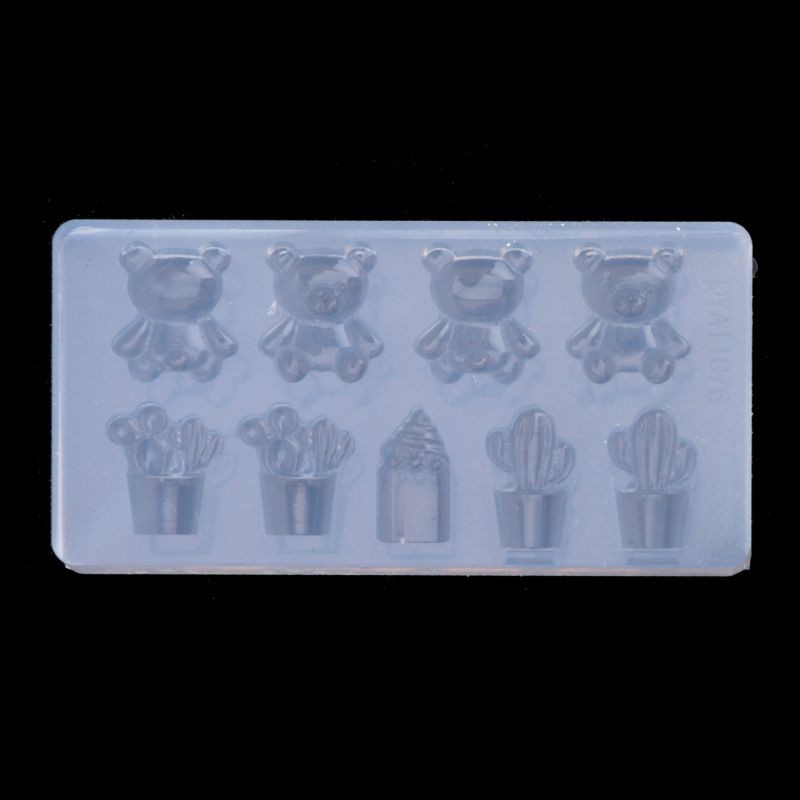 Khuôn silicone làm móng tay nghệ thuật/nữ trang từ chất liệu resin epoxy