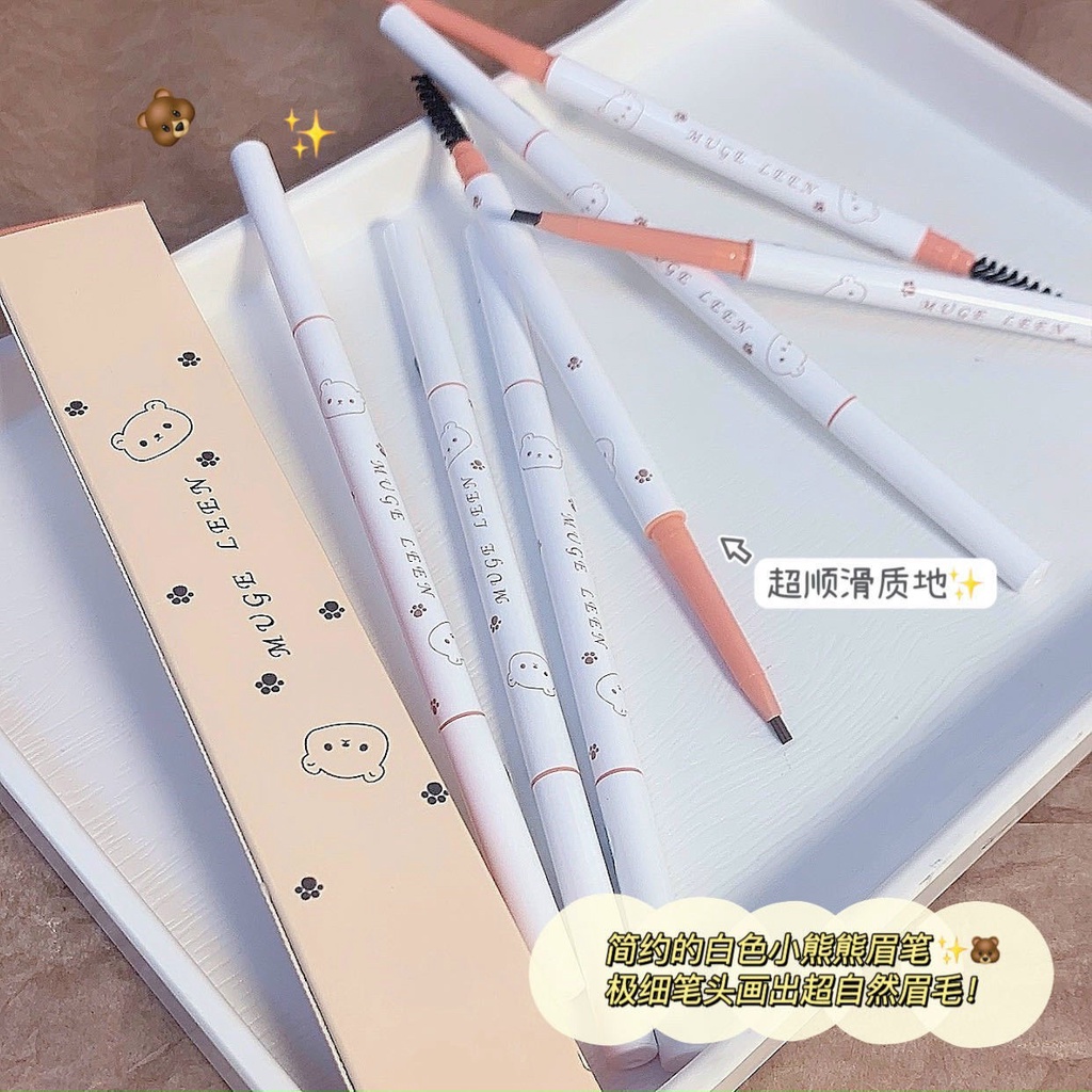 Chì kẻ mày 2 đầu gấu Muge Leen