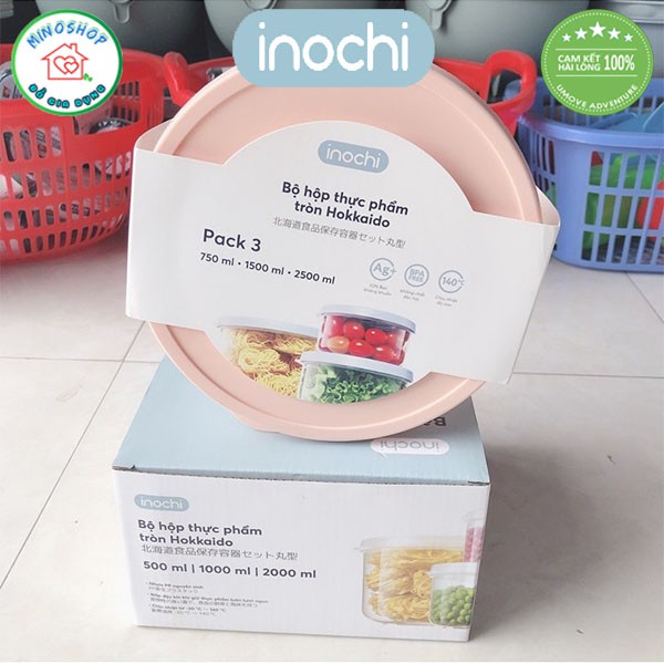 [5 Size] Hộp Đựng Thực Phẩm Dạng Tròn Hokkaido, Hộp Bảo Quản Thức Ăn Tiện Lợi Cho Gia Đình | BigBuy360 - bigbuy360.vn