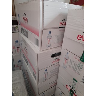 (Thùng 24 chai) Nước khoáng đóng chai Evian 500ml