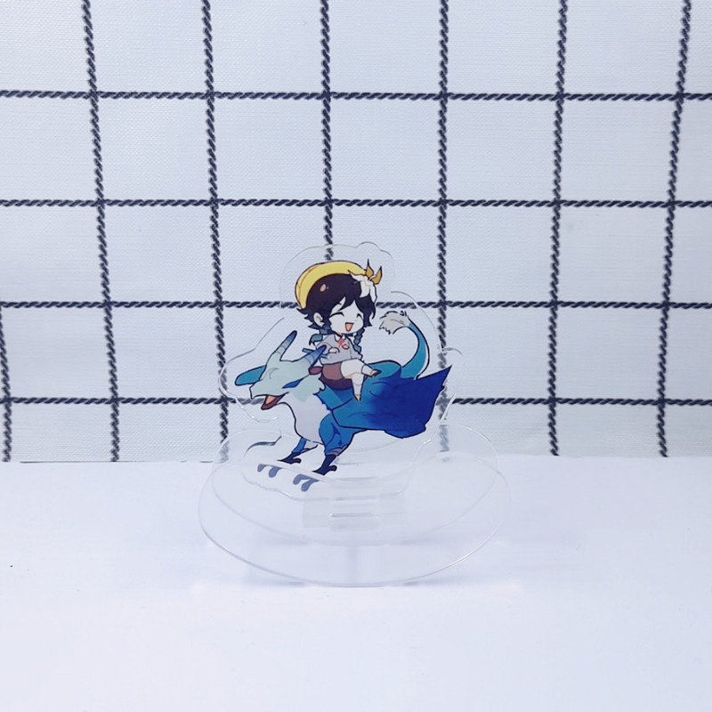Tượng mica Standee anime mini bập bênh - Genshin Impact mô hình nhân vật