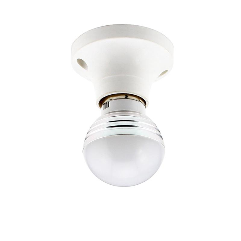 RGB E14 LED bulb 85-265V LED lamp spotlight + IR remote control dimmer driver interior decorations