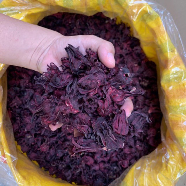 250G Hibiscus tea - Trà Hoa Atiso Đỏ SPICESUPPLY Việt Nam trà hoa bụt giấm nguyên bông gói