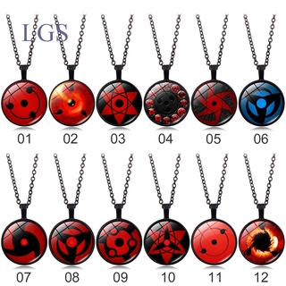 Vòng cổ Mặt Tròn Hình Naruto Shippuden HZ1|Trang Sức Cổ Điển|Vòng cổ Sợi Xích Thời Trang Sang Trọng Cho Nữ