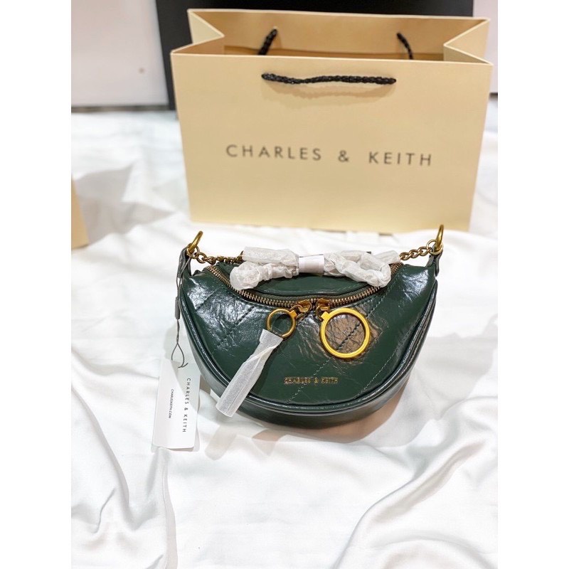 Túi Bao Tử C.K hàng QC kèm dây xích và 2 dây da vỡ hộp size 20cm SHOP DUYÊN CƯỜNG688