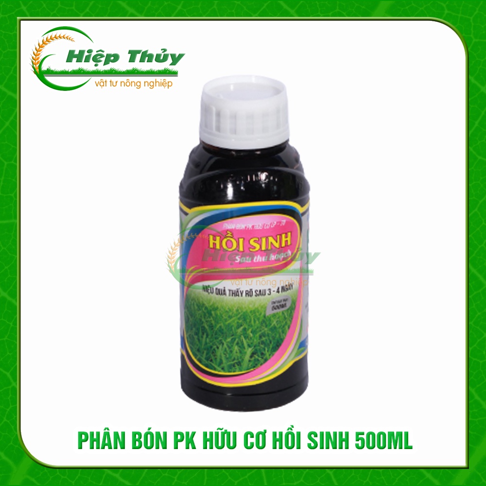 Phân bón hữu cơ sinh học Phục hồi cây sau thu hoạch RA RỄ - ĐÂM TƯỢC - ĐẺ NHÁNH | chai 500ml