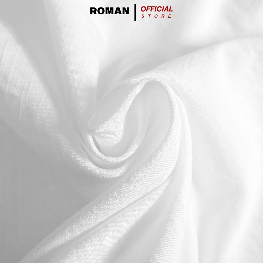 Áo Đũi Nam Cổ Tàu Cộc Tay Hàng Đẹp Thoáng Mát Dễ Chịu ROMAN AD01
