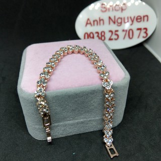 Lắc tay nữ đính hạt thời trang
