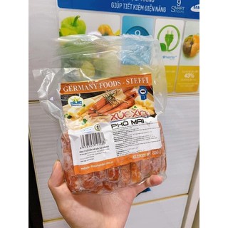 xúc xích phomai Đức túi 250gr thơm ngon an toàn cho bé
