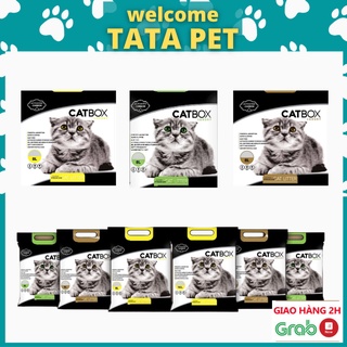 Cát Vệ Sinh Cho Mèo CATBOX, cát CAT BOX Mùi Chanh, Táo, Cà Phê (VS2.5) TATAPET