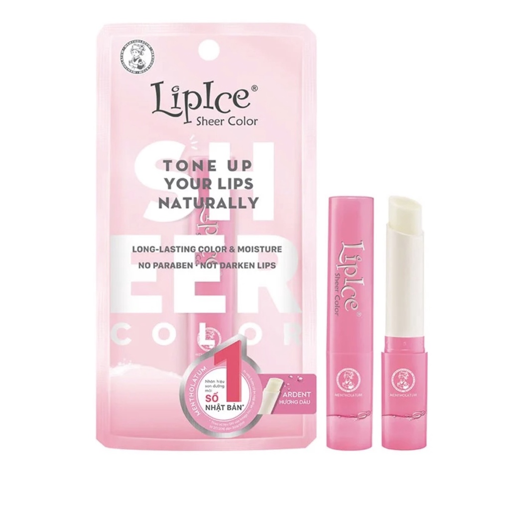 Son dưỡng môi Lipice Sheer Color - có màu tự nhiên