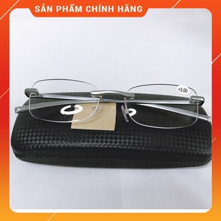 Kính lão thị viễn thị gọng khoan titan siêu nhẹ sẵn độ cực sáng và rõ KMTNKVN991