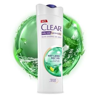 Dầu Gội Đầu Clear Mát Lạnh Bạc Hà 170g