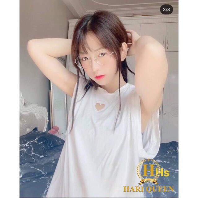 Áo 3 lỗ khoét tim HSU0720