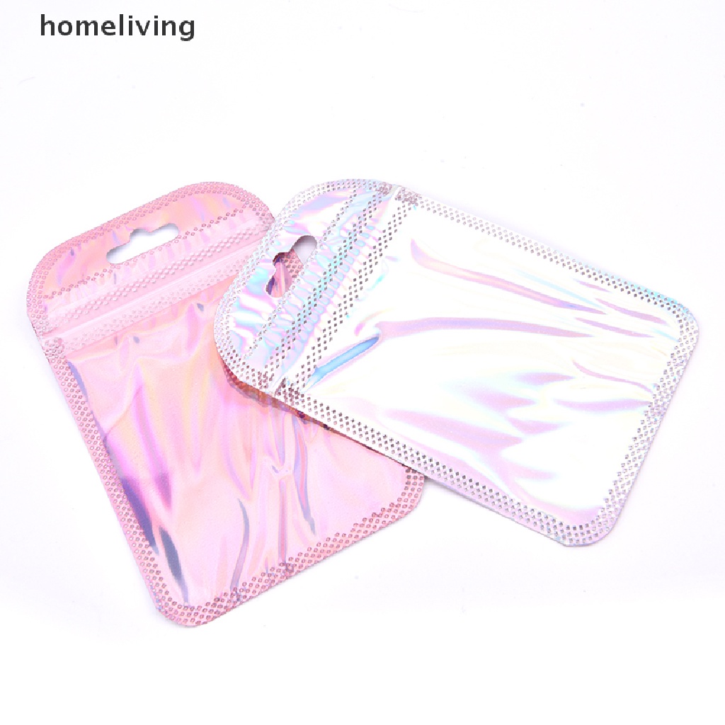 Bộ 50 Túi Đựng Mỹ Phẩm Mini 4 Kiểu Màu Holographic