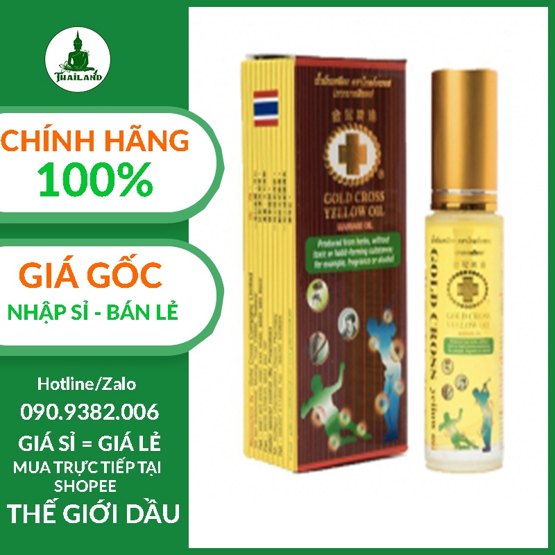 Dầu Thập Tự Vàng Thái Lan 24ml