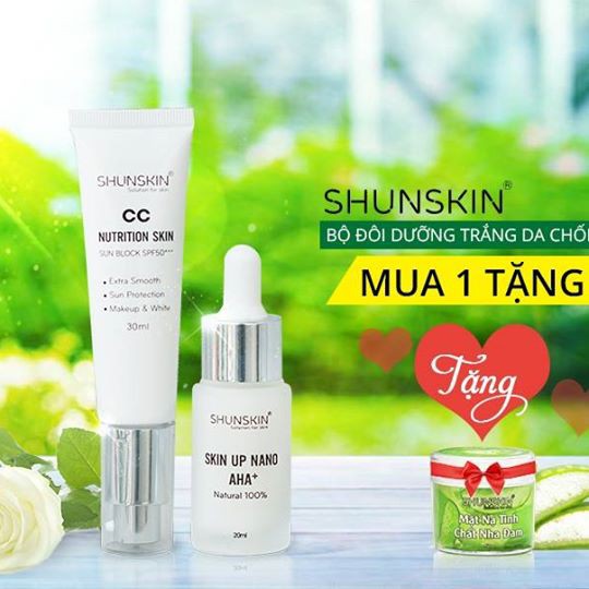 SHUN SKIN DIỆT TRỪ MỤN ĐẦU ĐEN XÓA TAN VẾT NÁM