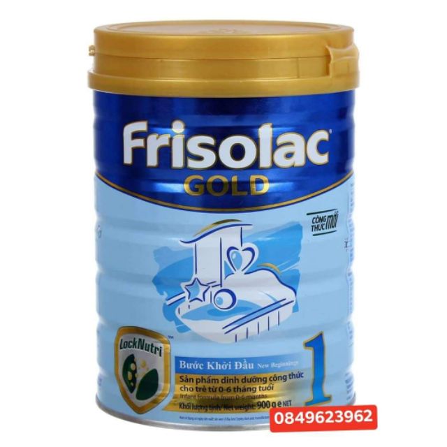 Sữa Frisolac gold 1 lon 900g ( Date mới nhất 2019)