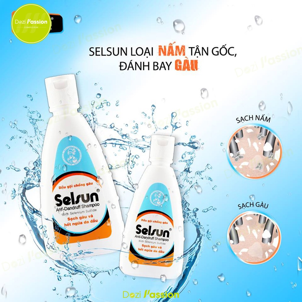 Dầu Gội Selsun Chống Gàu Và Ngứa Da đầu - Selsun Anti – Dandruff Shampoo