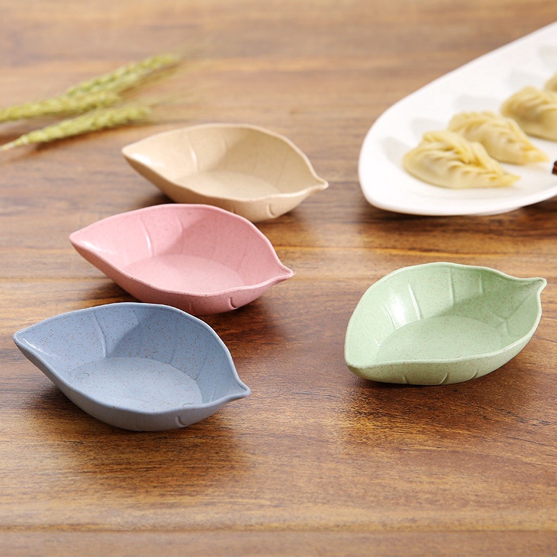 Đĩa Đựng Nước Chấm / Đĩa / Gia Vị Bằng Lúa Mạch Đa Năng Phong Cách Nhật Bản Tiện Dụng Cho Nhà Bếp