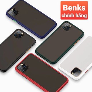 Ốp lưng Iphone 11/ 11 Pro và 11 Pro Max nhám mờ chống vân tay chống sốc hiệu Benks