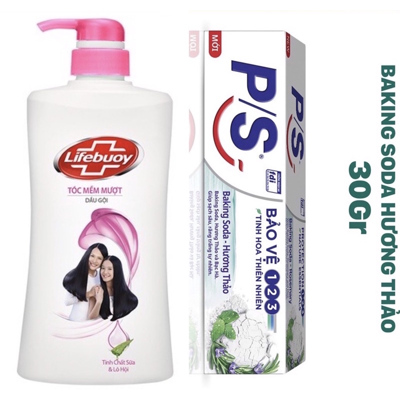 Dầu gội Lifebuoy tóc mềm mượt óng ả