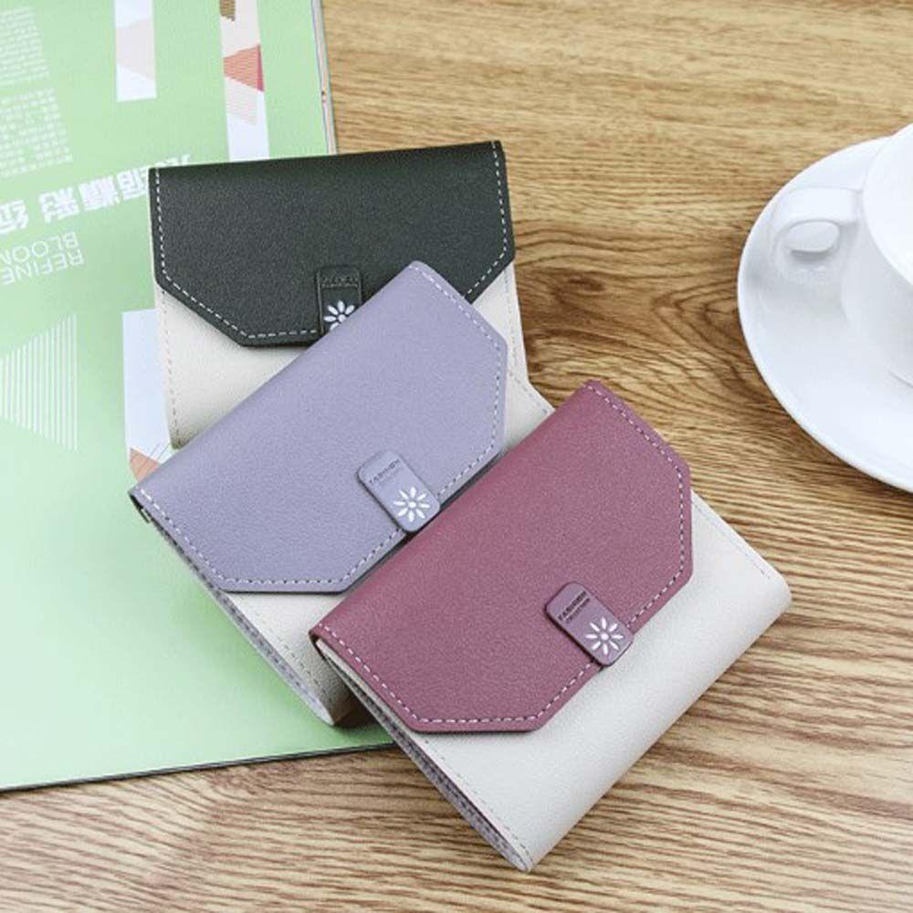 Ví Nữ Da PU Thiết Kế Đáng Yêu Giá Đỡ
