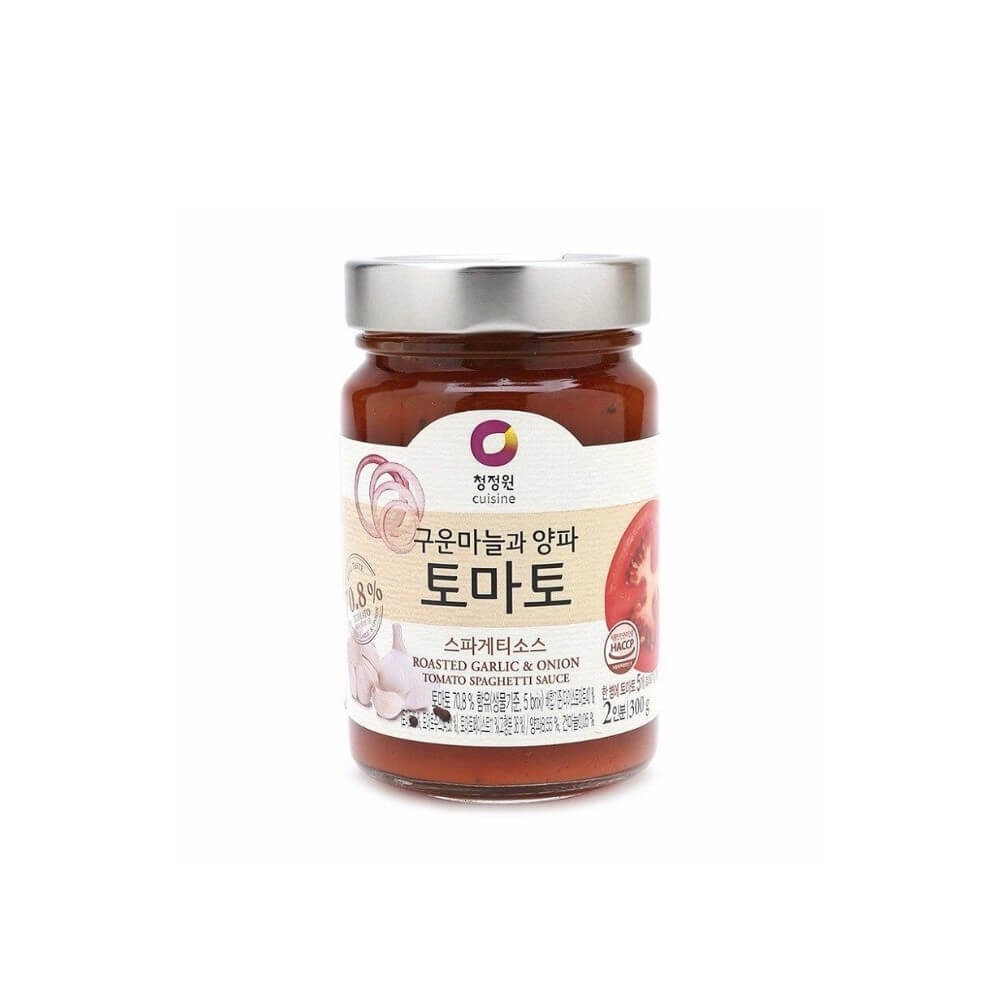 Sốt Mì Spaghetti Vị Cà Chua Hành Tỏi Nướng Miwon (300g)