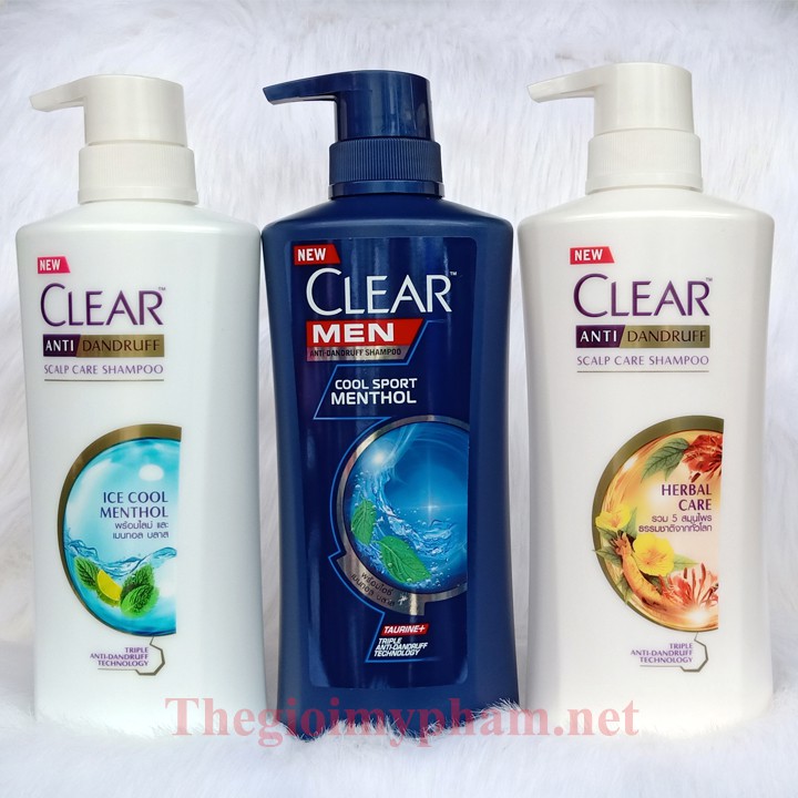 Dầu Gội Đầu Clear 450ml Thái Lan