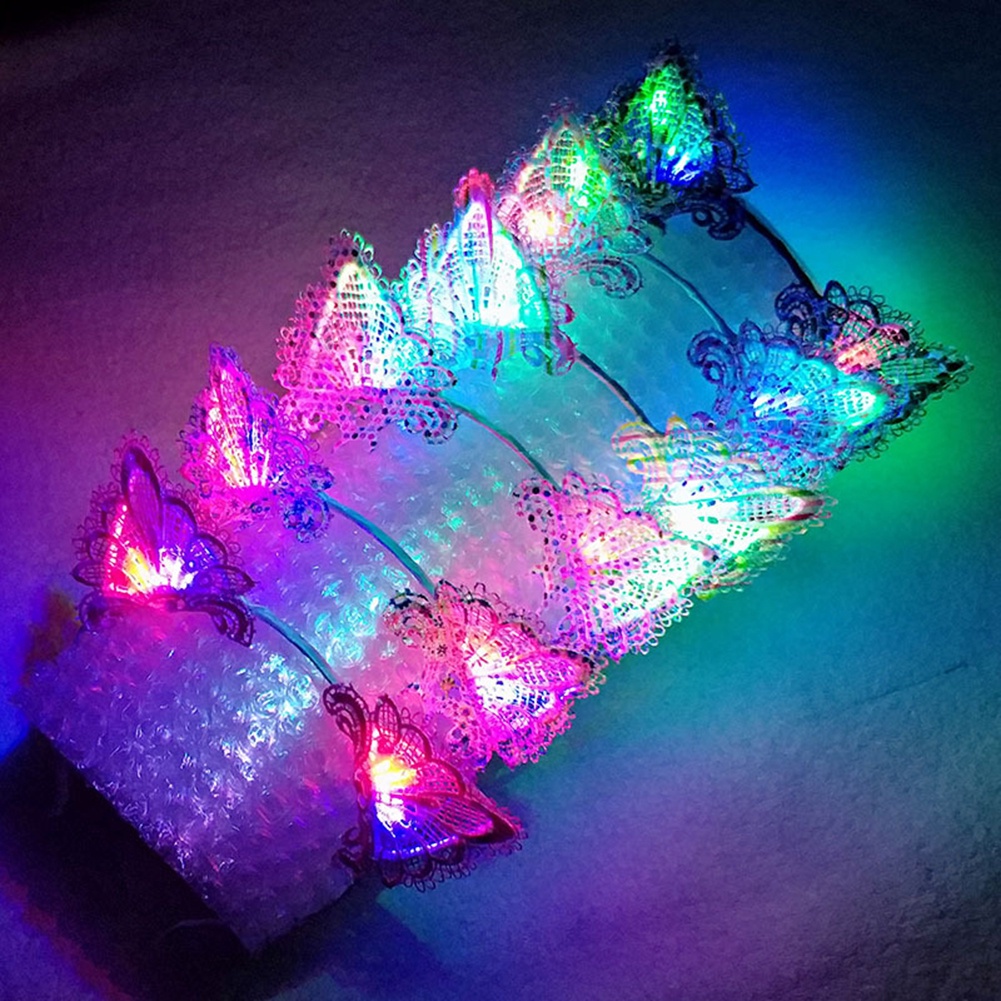 Cài tóc tai mèo có đèn LED độc đáo