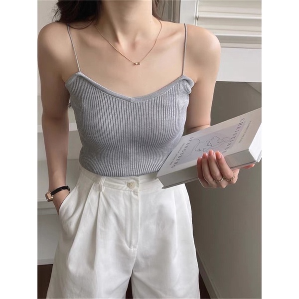 Áo dây sợi bún chất len mongtoghi