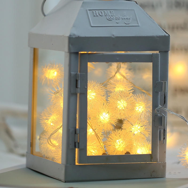 welpur Dây đèn led Welpur năng lượng mặt trời 5m 7m 20/ 50 LED 6V trang trí Giáng Sinh