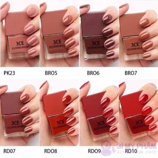 SƠN MÓNG TAY 3CE LONG LASTING NAIL LACQUER