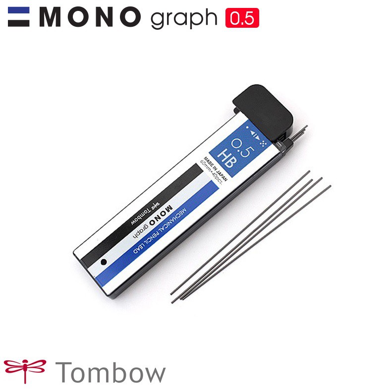 NGÒI CHÌ BẤM TOMBOW MONO GRAPH 0.3 MM (20 NGÒI / TUÝP)/ 0.5 MM (40 NGÒI / TUÝP)