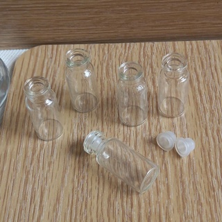 Lọ thủy tinh 3ml nút nhựa dùng trong handmade