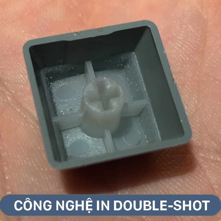 Keycap nhựa PBT cao cấp xuyên LED mix màu hơn 50 mẫu, keycap cho layout 60%/65%/75% in Dye Sub sắc nét DZON
