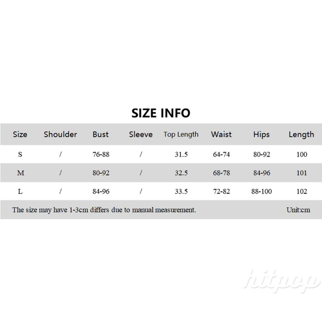 Hitpop-Women´s Short Skirt Suit Solid Color Sleeveless U-Neck Crop Tank Tops + Side Ruched High Slit Skirt