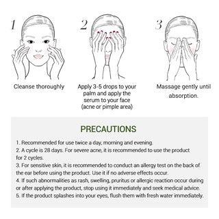 Serum Hỗ Trợ Giảm mụn BREYLEE 17ml