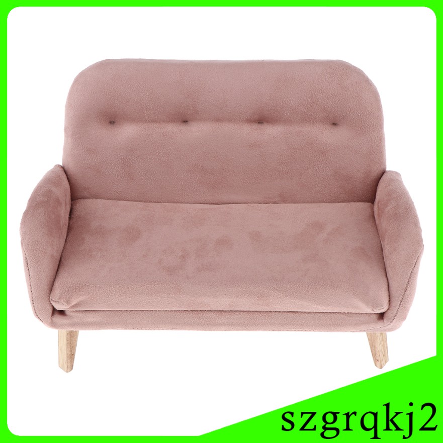 HOT TOYS Ghế Sofa Đôi Tỉ Lệ 1 / 6 Trang Trí Nhà Búp Bê