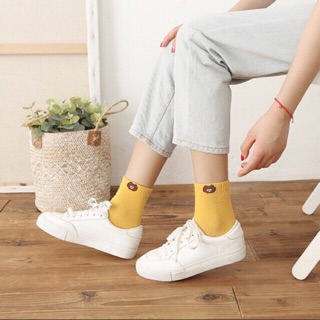 Set 5 đôi tất gấu cổ cao