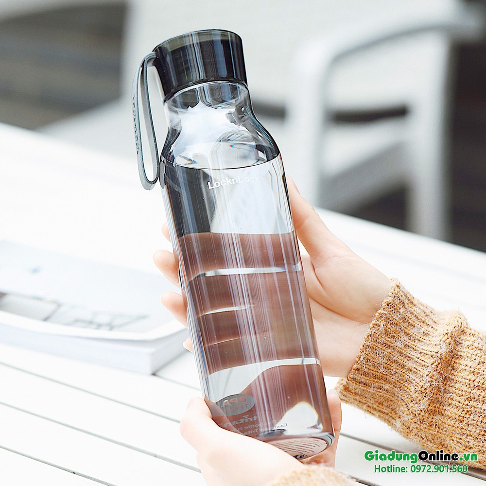 Bình Nước Nhựa Tritan Cực Đẹp Và An Toàn Lock&Lock Eco Bottle ABF664 750ml