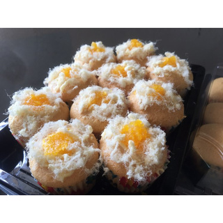 CUPCAKE CHÀ BÔNG Xốp mềm, ngon đậm đà