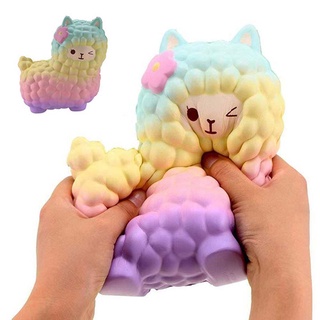 Đồ Chơi Squishy Hình Con Cừu Màu Galaxy