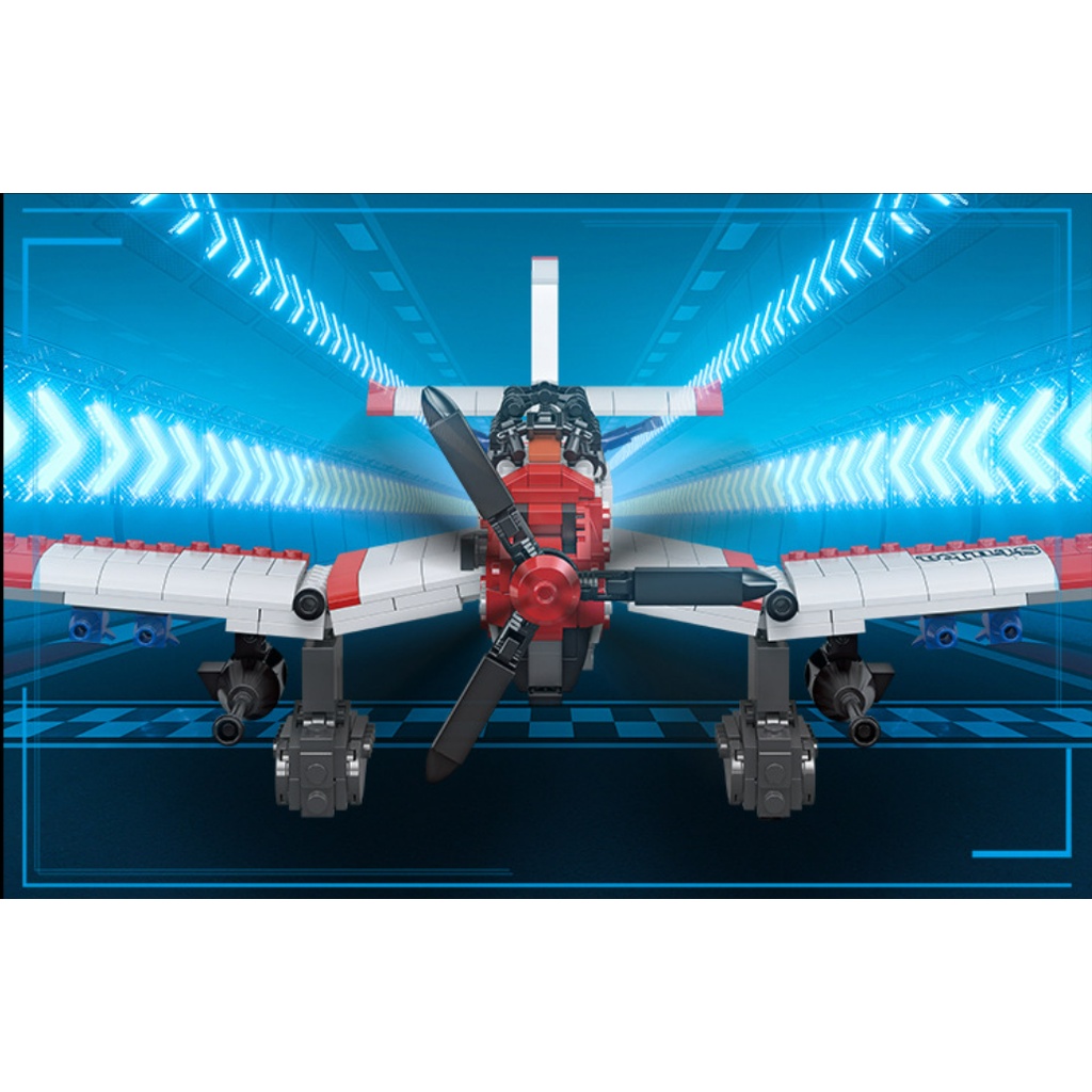 649 Mô Hình Máy Bay MOC WW2 Junkers Ju-87 Stuka Bomber Aircraft Model Mới