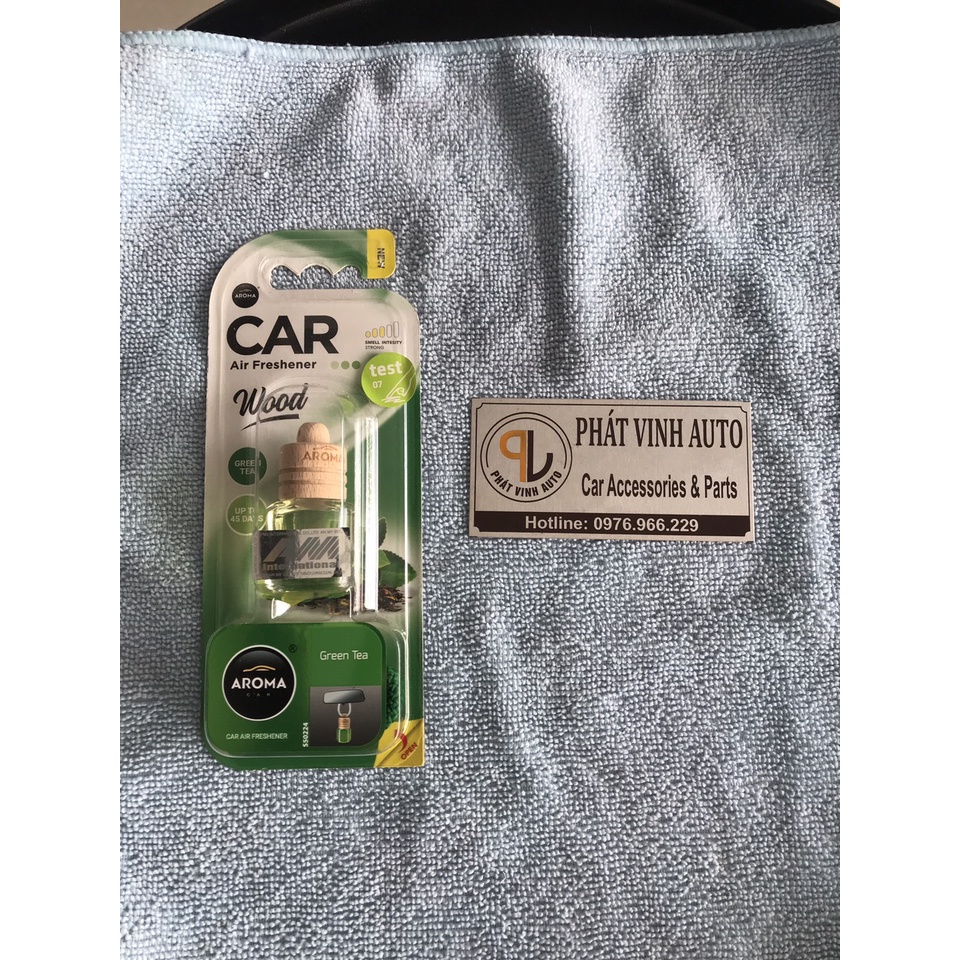 Tinh dầu treo Aroma Car Wood 6ml - Green tea/ACW6-13
