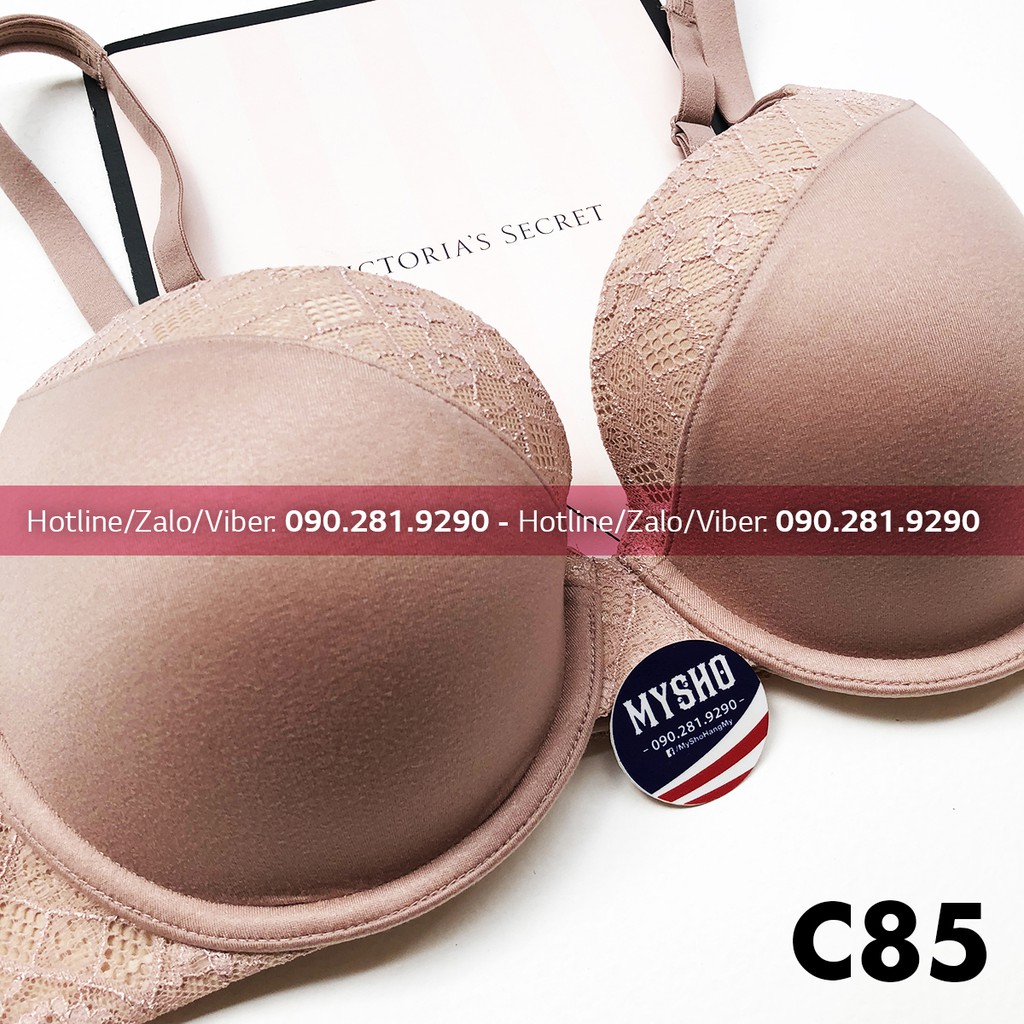Hàng USA (size C85) Áo Vic Body by Victoria không mút, không nâng, Powder Blush - Victoria's Secret USA