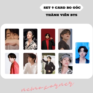 SET 9 CARD BLACKPINK 7 thành viên BTS ( ép + bo góc)
